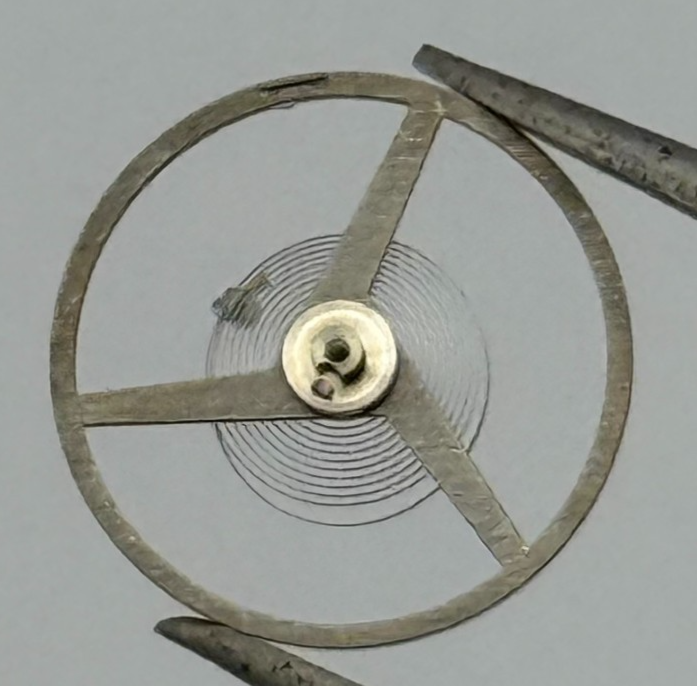 ETA 2390 2401 Balance Wheel Complete And Spring 616 M Watch Movement Parts 