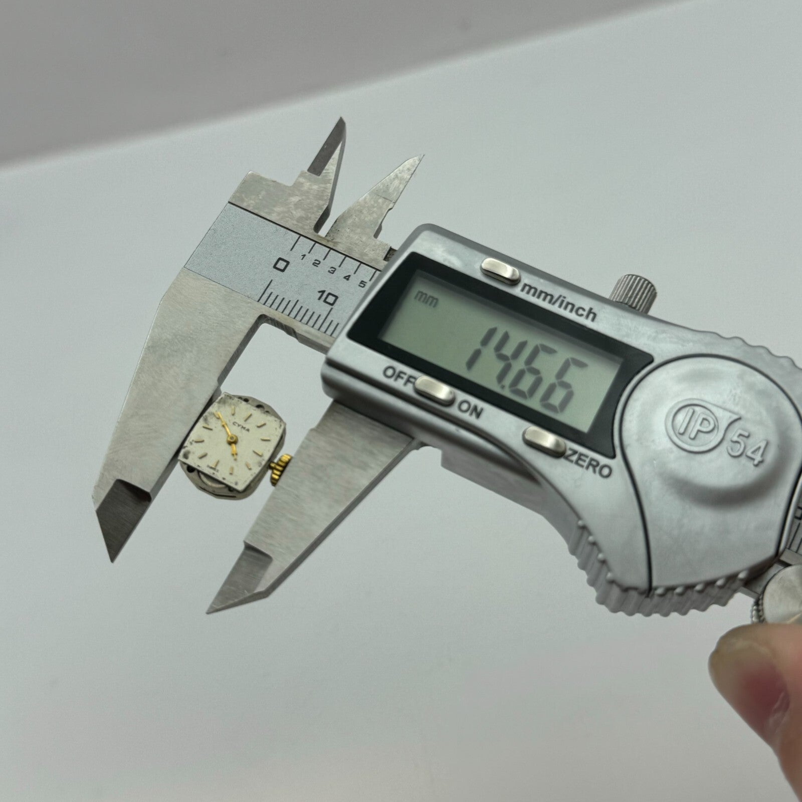 11.7mm Running Ladies Cyma 15 Jewels Manual Wind Watch Movement Dial Hands PARTS