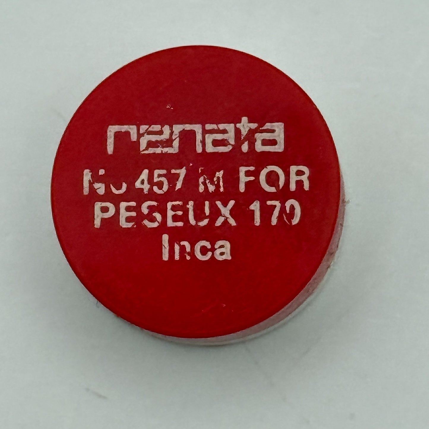 Peseux 170 Balance Complete Inca Renata 457 M Watch Movement Parts Vintage