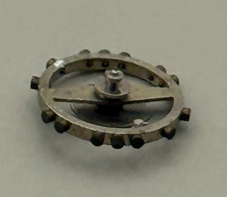 AS 976 1012 Balance Wheel Complete And Spring  29 M Watch Movement Parts NOS 