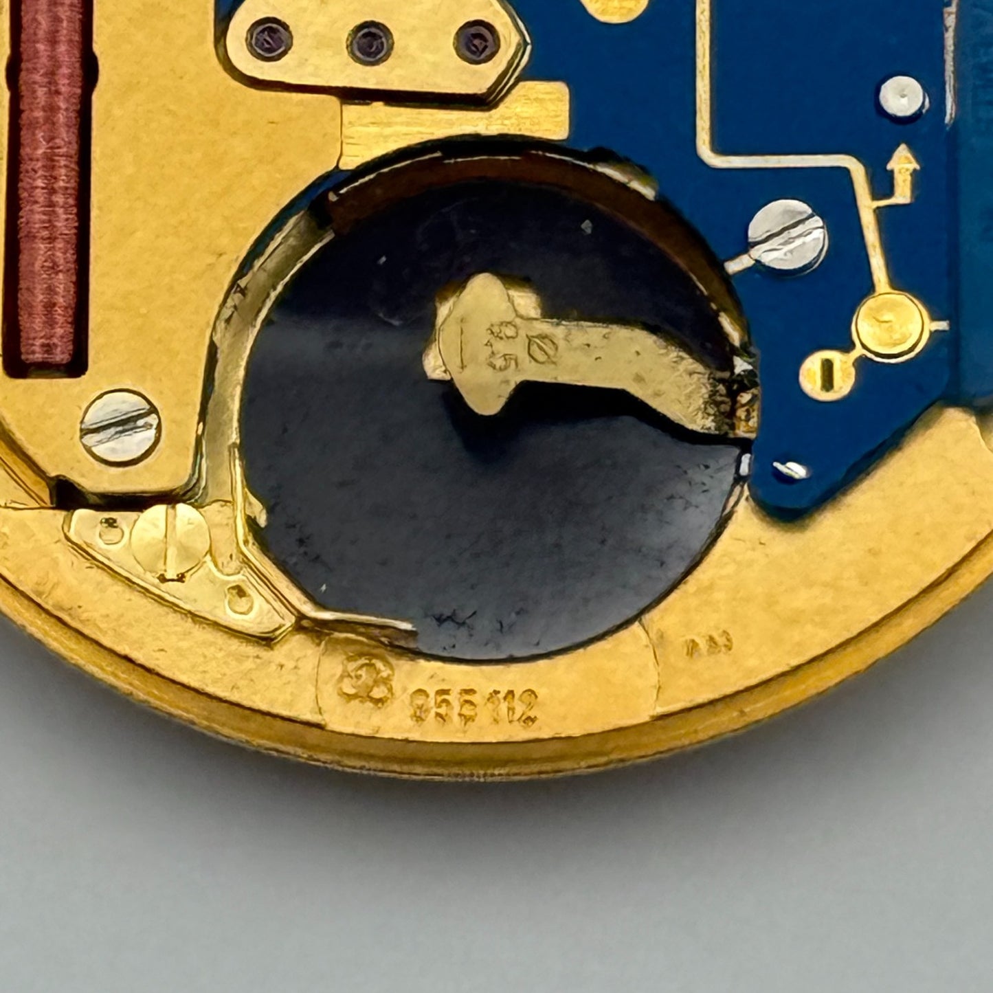 ETA 955.112 Quartz Watch Movement 7 Jewels Swiss Vintage Parts Repair 26.1mm