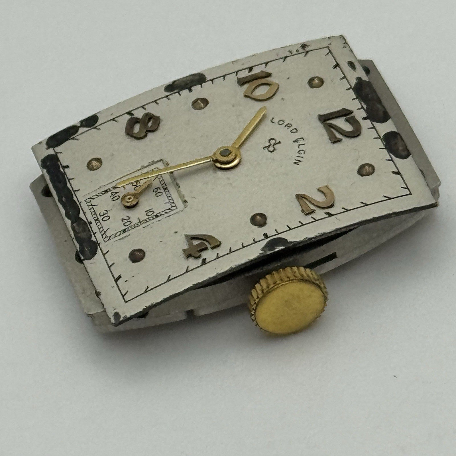 15/0s Running Lord Elgin Grade 559 Model 3 American Watch Movement PARTS SPARES