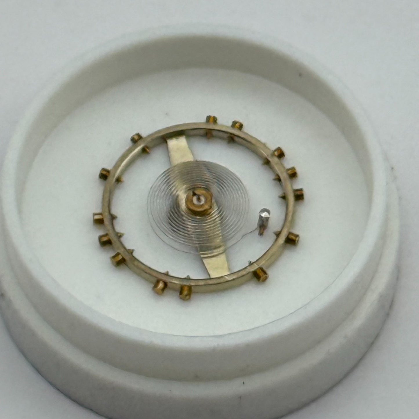 ETA 1080 Balance Wheel Complete And Spring Inca 157 M Watch Movement Parts NOS