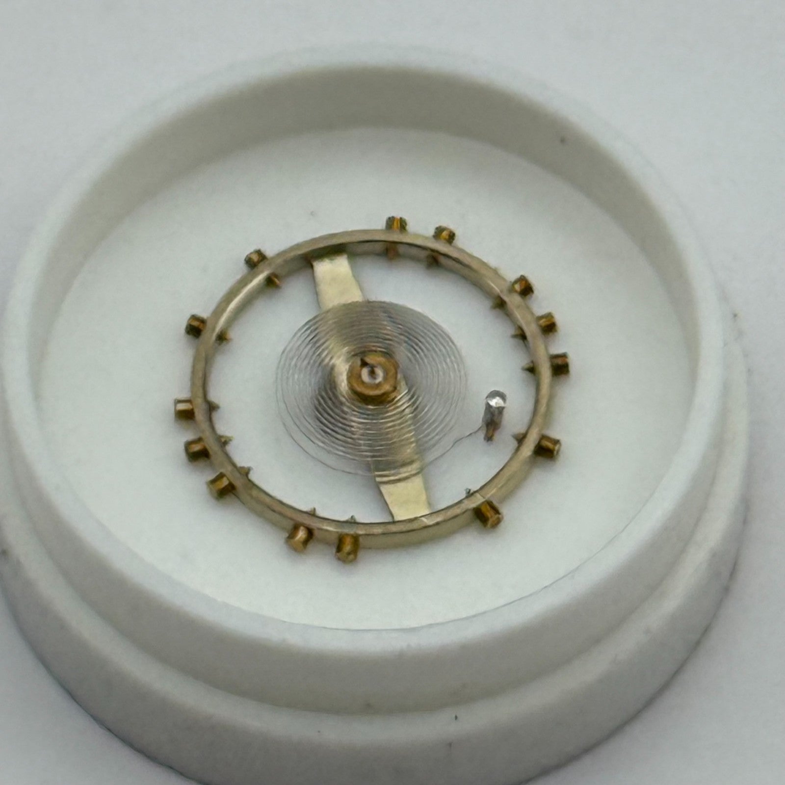 ETA 1080 Balance Wheel Complete And Spring Inca 157 M Watch Movement Parts NOS