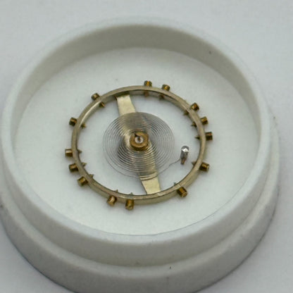 ETA 1080 Balance Wheel Complete And Spring Inca 157 M Watch Movement Parts NOS