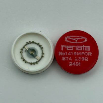ETA 2390 2401 Balance Wheel Complete And Spring 1419 M Watch Movement Parts NOS