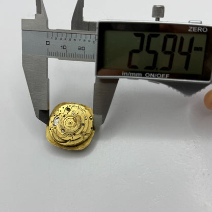 25.9mm Vintage Rotary ETA 2830 Automatic Partial Watch Movement PARTS REPAIR