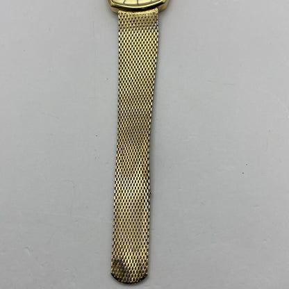 27mm Ladies Manual Wind RUNS BUT STOPS Regency Milanese Gold Tone Watch