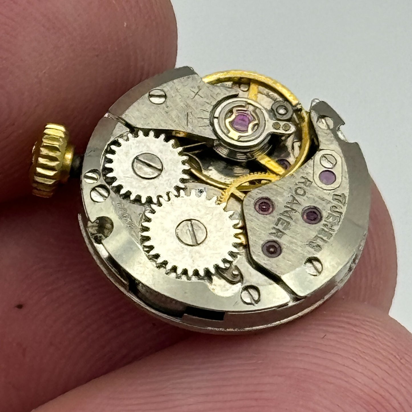 15.5mm Running ETA 2412 Roamer Manual Wind Ladies Watch Movement Vintage PARTS