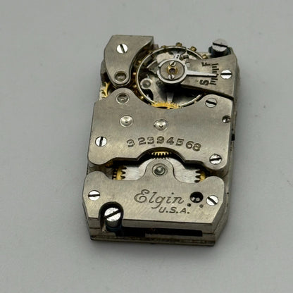 1930 Vintage 18/0s Elgin 488 Model 1 American Watch Movement PARTS REPAIR SPARES