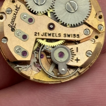 19.7mm Accurist AS 1156 A Schild Balance Ok Ladies Swiss Watch Movement PARTS