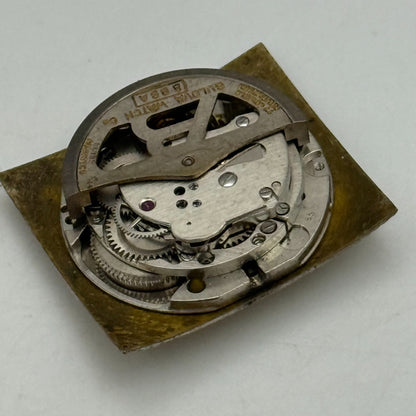 20.8mm Vintage Bulova 8BBA Good Balance Automatic Watch Movement PARTS REPAIR