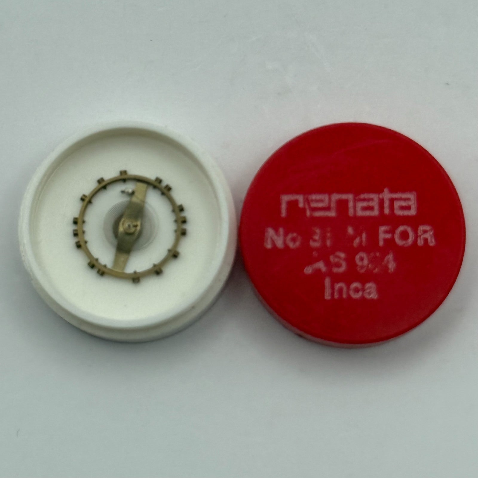 AS 984 Balance Wheel Complete And Spring Inca 31 M Watch Movement Parts NOS