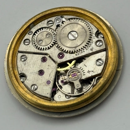 Peseux 320 Watch Movement Avia Manual Wind Vintage Swiss 17 Jewels Parts 30.4mm