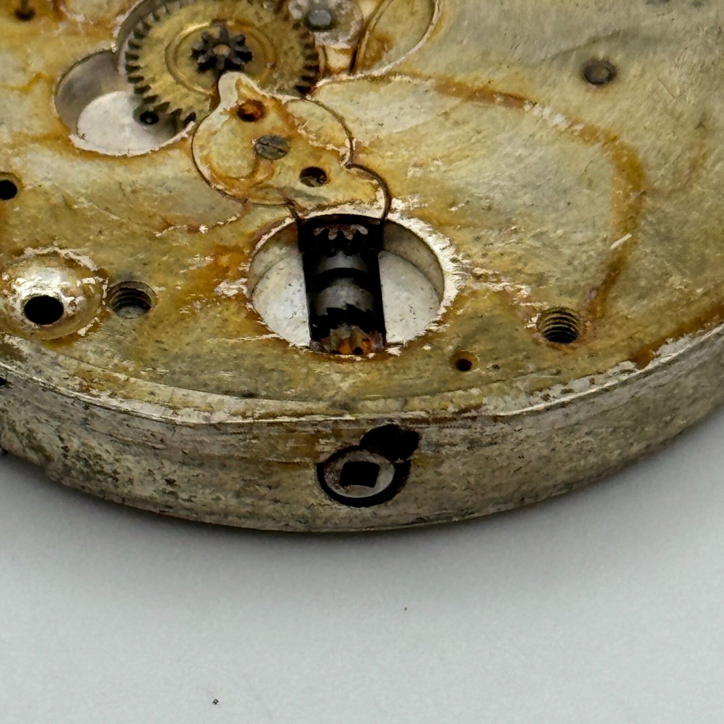 43.1mm Cyma Ref 998.a 15 Jewels Vintage Swiss Pocket Watch Movement PARTS SPARES