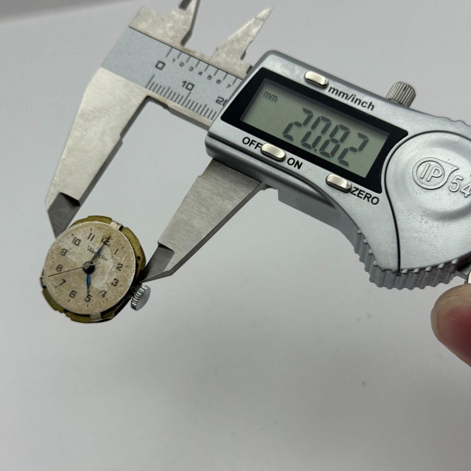 20.8mm Westclox Sweep Seconds Hand UK Made Manual Wind Watch Movement PARTS