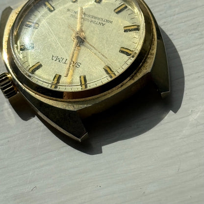 35mm Men's Vintage Santima EB 8501.76 8503.76 Running Manual Wind Watch PARTS