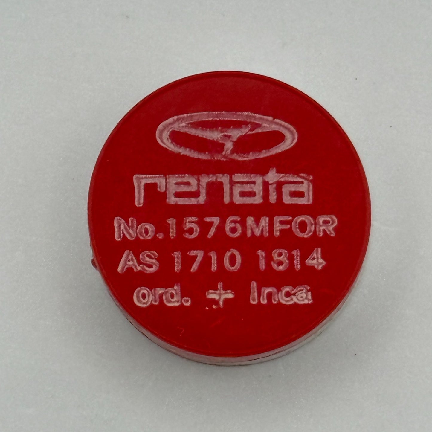 AS 1710 1814 Balance Wheel Complete And Spring 1576 M Watch Movement Parts NOS