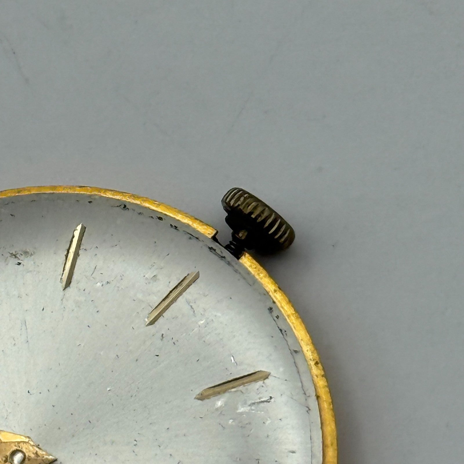 Garrard Peseux 320 Watch Movement Running Manual Wind Vintage Swiss Parts 30.2mm