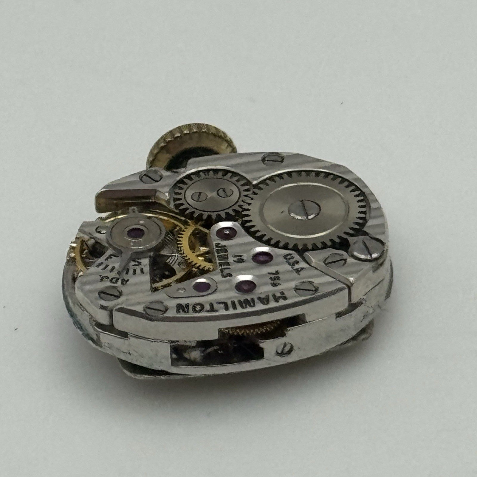 12.9mm Ladies Running Hamilton 756 Manual Wind 17 Jewels Watch Movement PARTS