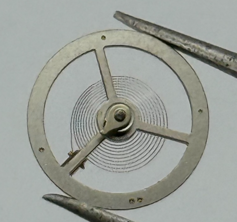 Desa 320 Balance Wheel Complete And Spring a dgt. 1607 Watch Movement Parts NOS