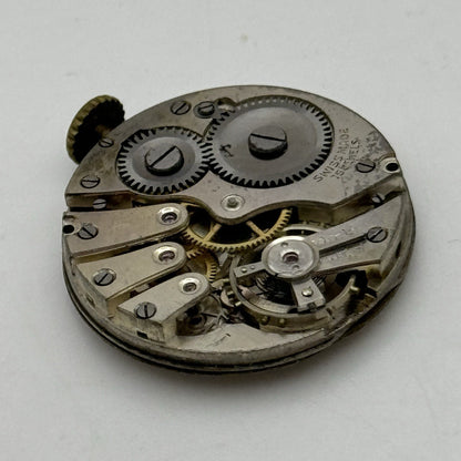27mm Roamer Balance Ok Men's Meteor Trench Watch Movement Vintage Swiss PARTS