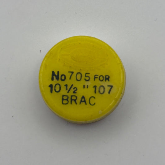 BRAC 107 Balance Complete 10 1/2''' Renata 705 Watch Movement Parts Vintage