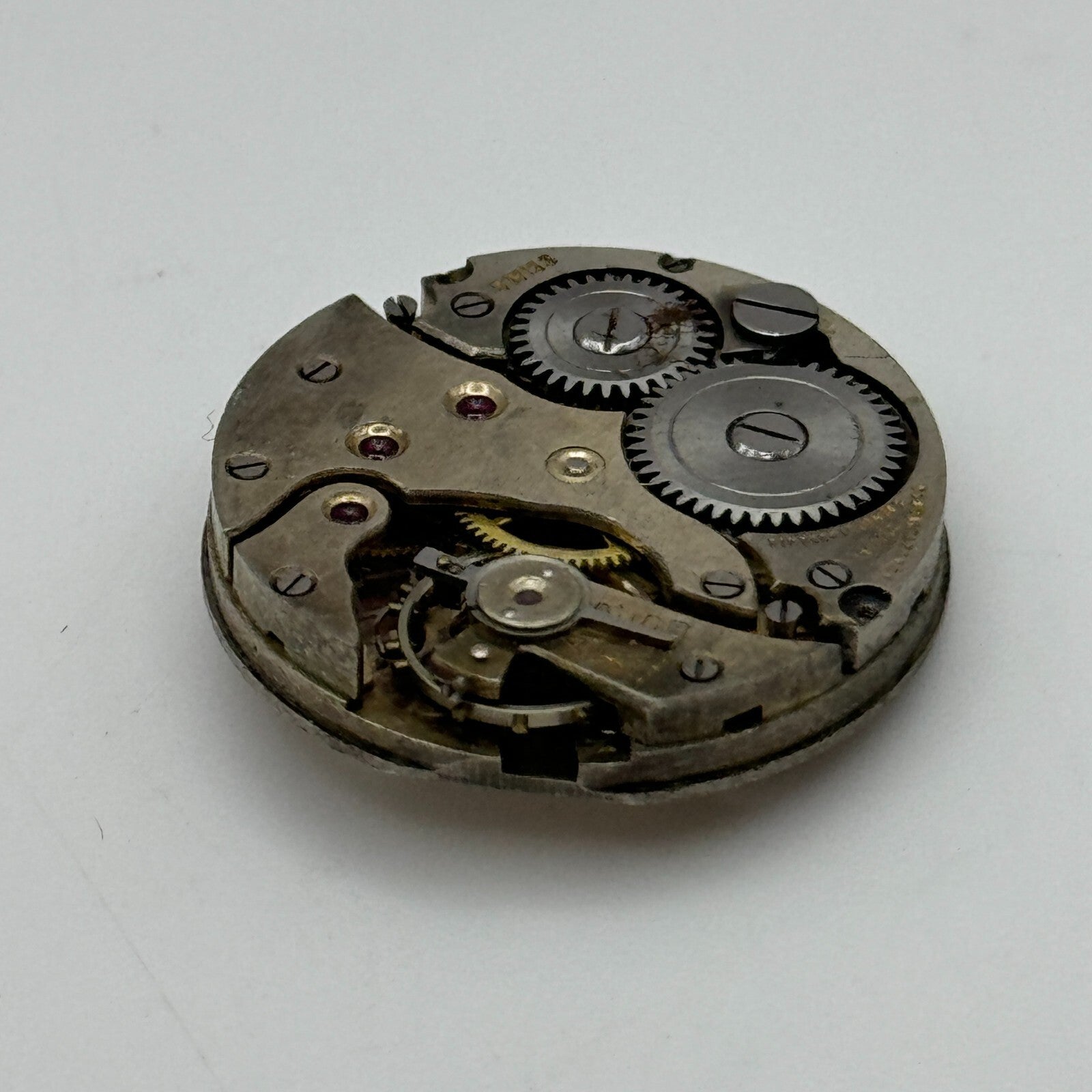 23.6mm Balance Ok 15 Jewels 3 Adj Swiss Vintage Manual Wind Watch Movement PARTS