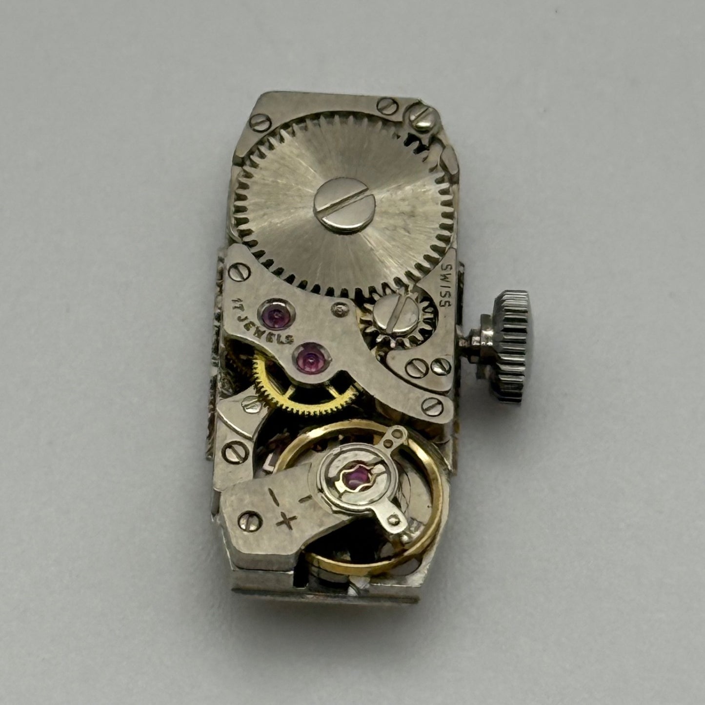 FHF 59-21 Watch Movement Manual Wind Jean Renet Ladies Vintage Swiss Parts 9mm