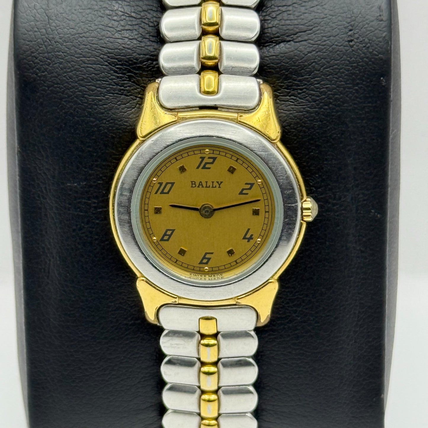 Bally Ladies Quartz Watch Two-Tone Bracelet Swiss 23mm PARTS REPAIR