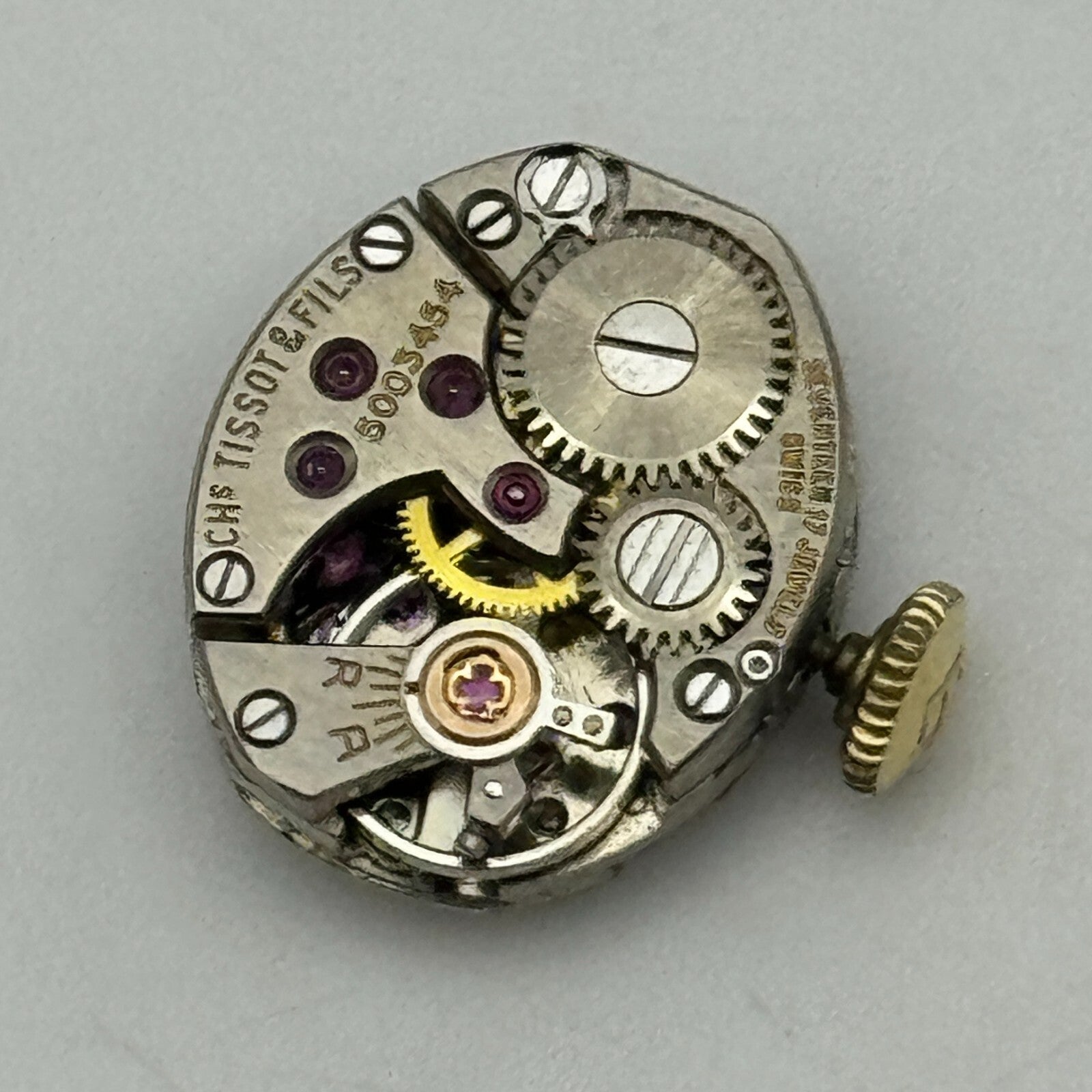 12.9mm Tissot 12.9-E9 Swiss 17 Jewels Manual Wind Ladies Watch Movement PARTS