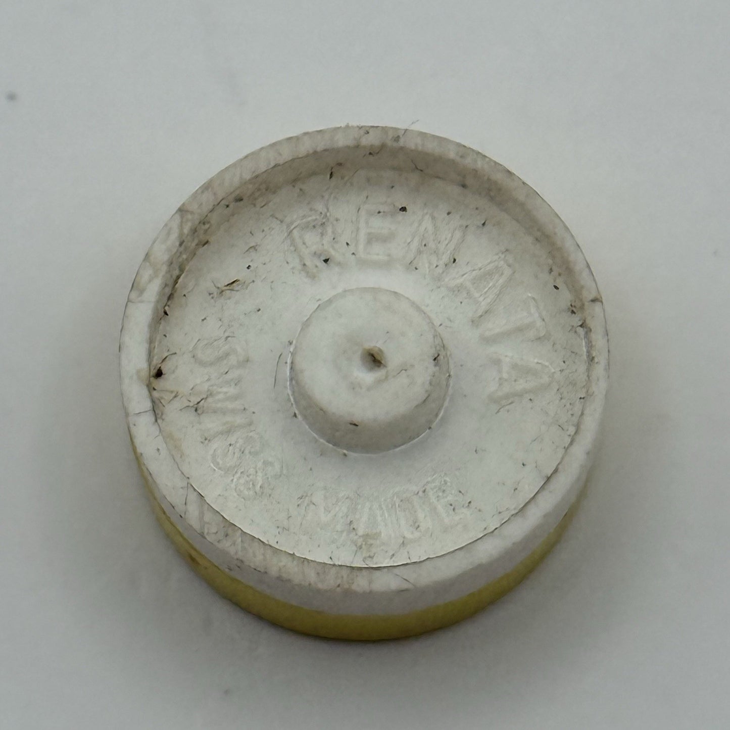 EB 1297 Balance Wheel Complete And Spring 5 1/4''' 117 Watch Movement Parts NOS