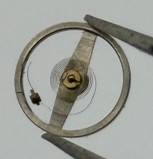Ebosa 52 Balance Wheel Complete And Spring 5¼’’’  130 Watch Movement Parts 