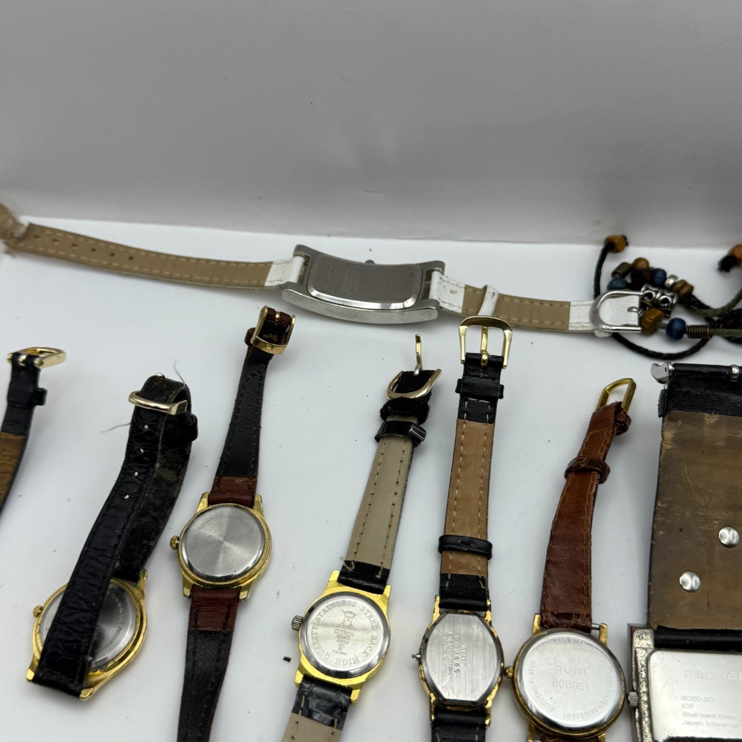 Large Bundle Of Vintage / Modern Quartz Watches Joblot UNTESTED PARTS REPAIR