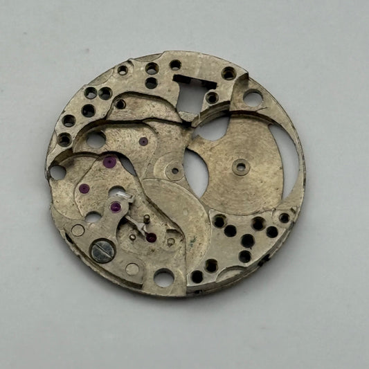 FHF 206 Watch Movement Main Plate Manual Wind Vintage Swiss Parts Repair 19.7mm