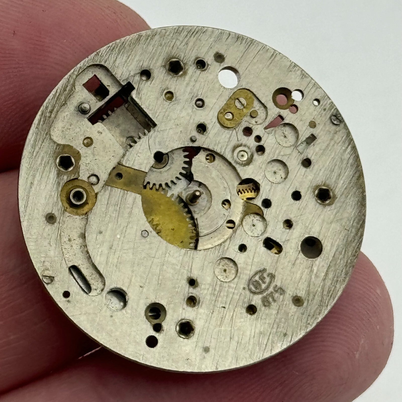31mm Mens BFG 875 Swiss Manual Wind 1 Jewel Watch Movement PARTS REPAIR SPARES