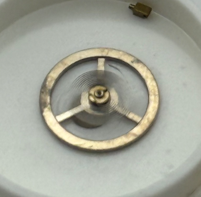 EB 8320 8321 8330 Balance Wheel Complete And Spring 6 3/4 Watch Movement Parts