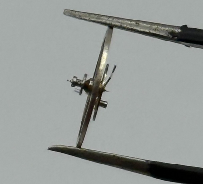 EB 1197 Balance Wheel Complete And Spring  10½’’’ 109 M Watch Movement Parts 