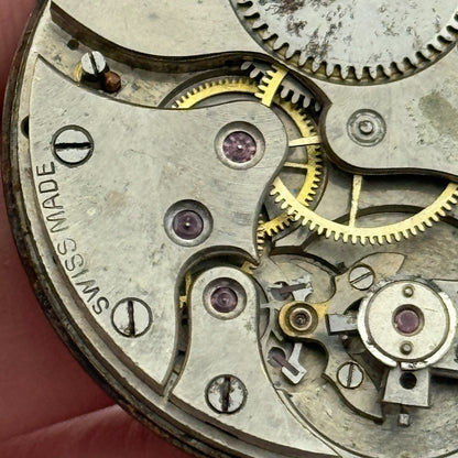 42.9mm Open Face E Grimes & Co Dimier Freres & Cie DF&C Pocket Watch Movement
