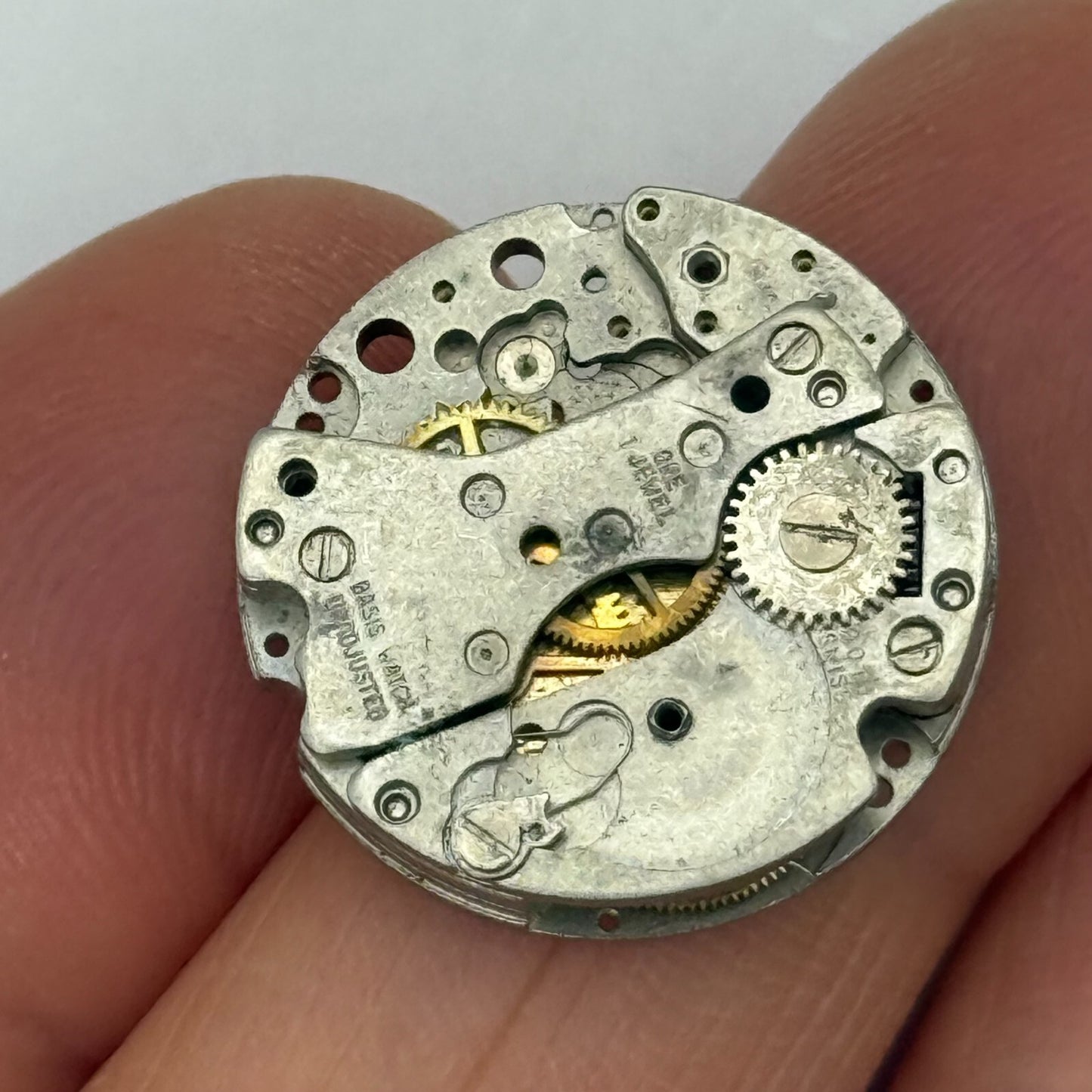19.7mm Vintage Ronda RL 9013 Swiss Made Manual Wind Watch Movement PARTS REPAIR