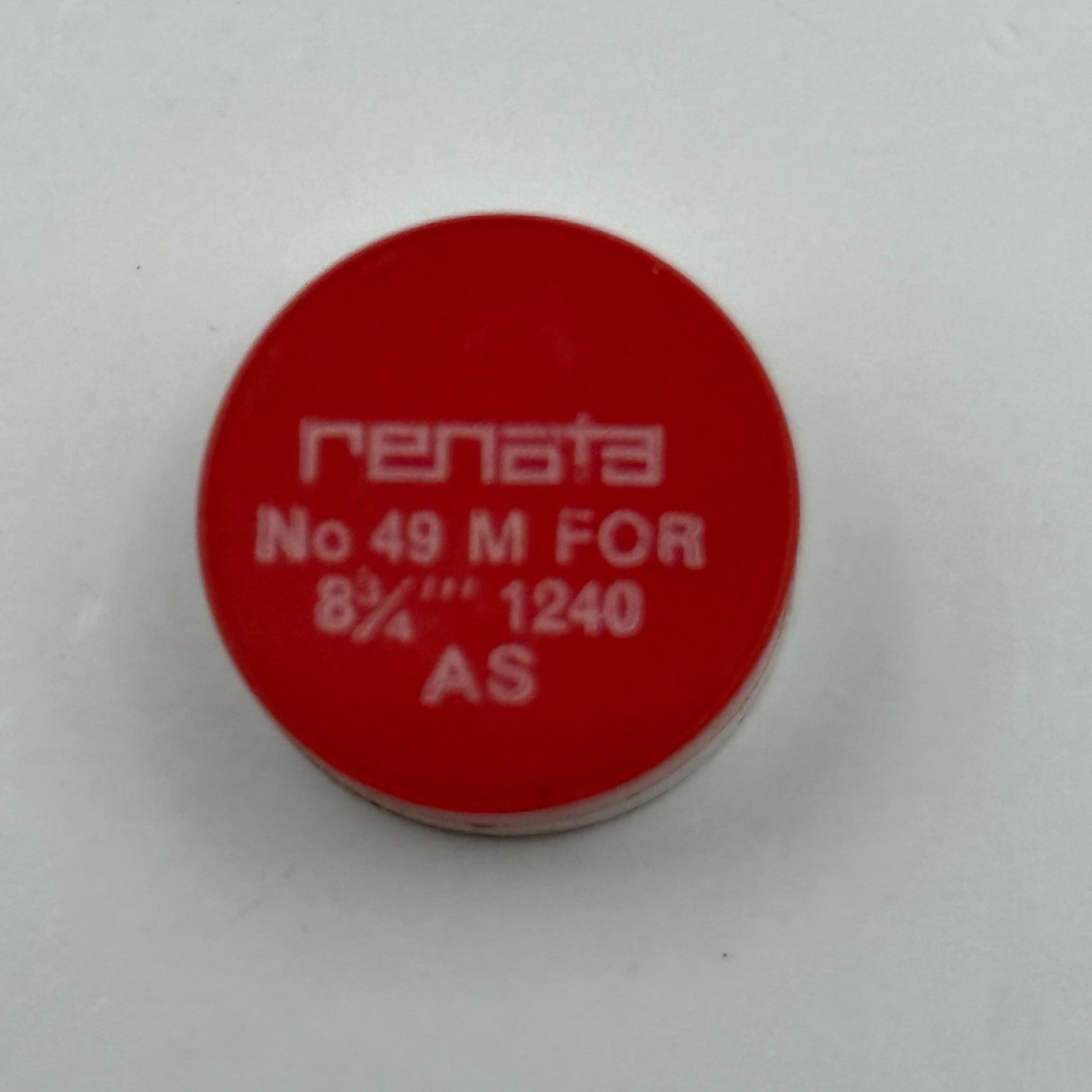 AS 1240 Balance Wheel Complete And Spring  8¾’’’ 49 M Watch Movement Parts NOS