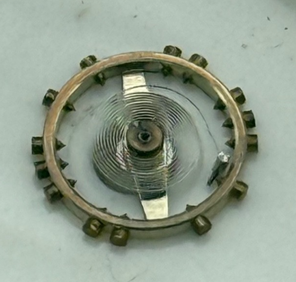 AS 976 1012 Balance Wheel Complete And Spring 29 M Watch Movement Parts NOS 