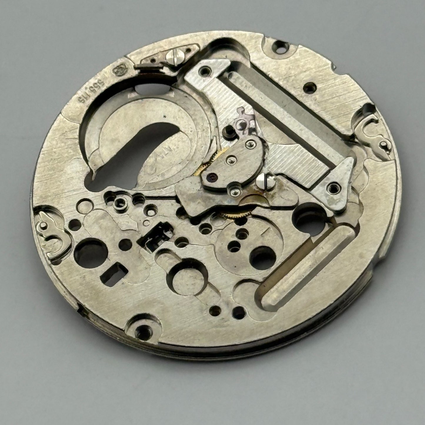 ETA 555.115 Quartz Watch Movement Vintage Swiss Parts Repair Spares 26.1mm