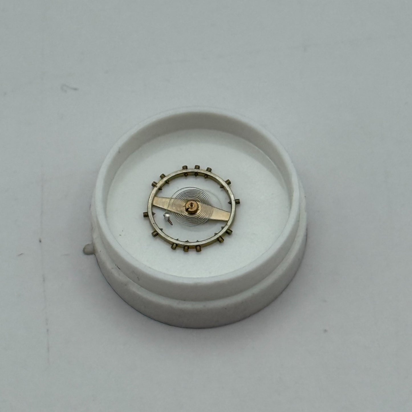 ETA 2512 Balance Wheel Complete And Spring 1112 M Watch Movement Parts NOS