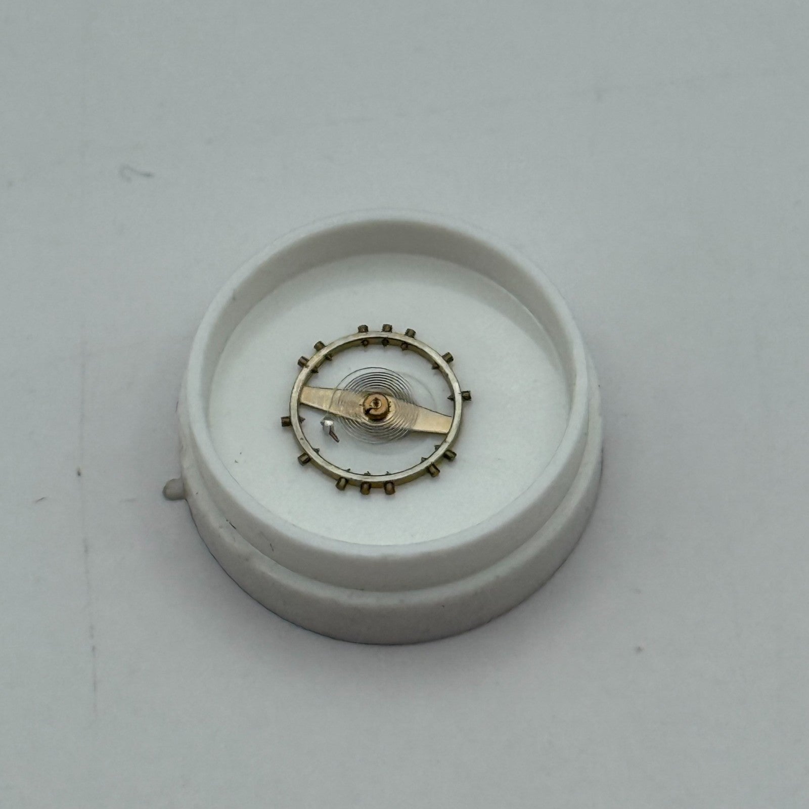 ETA 2512 Balance Wheel Complete And Spring 1112 M Watch Movement Parts NOS