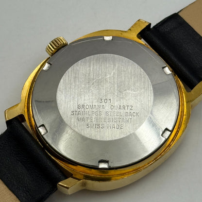 34mm London Watch Co 32768 Hz Ronda 2177 Swiss Quartz Watch Working With Issues