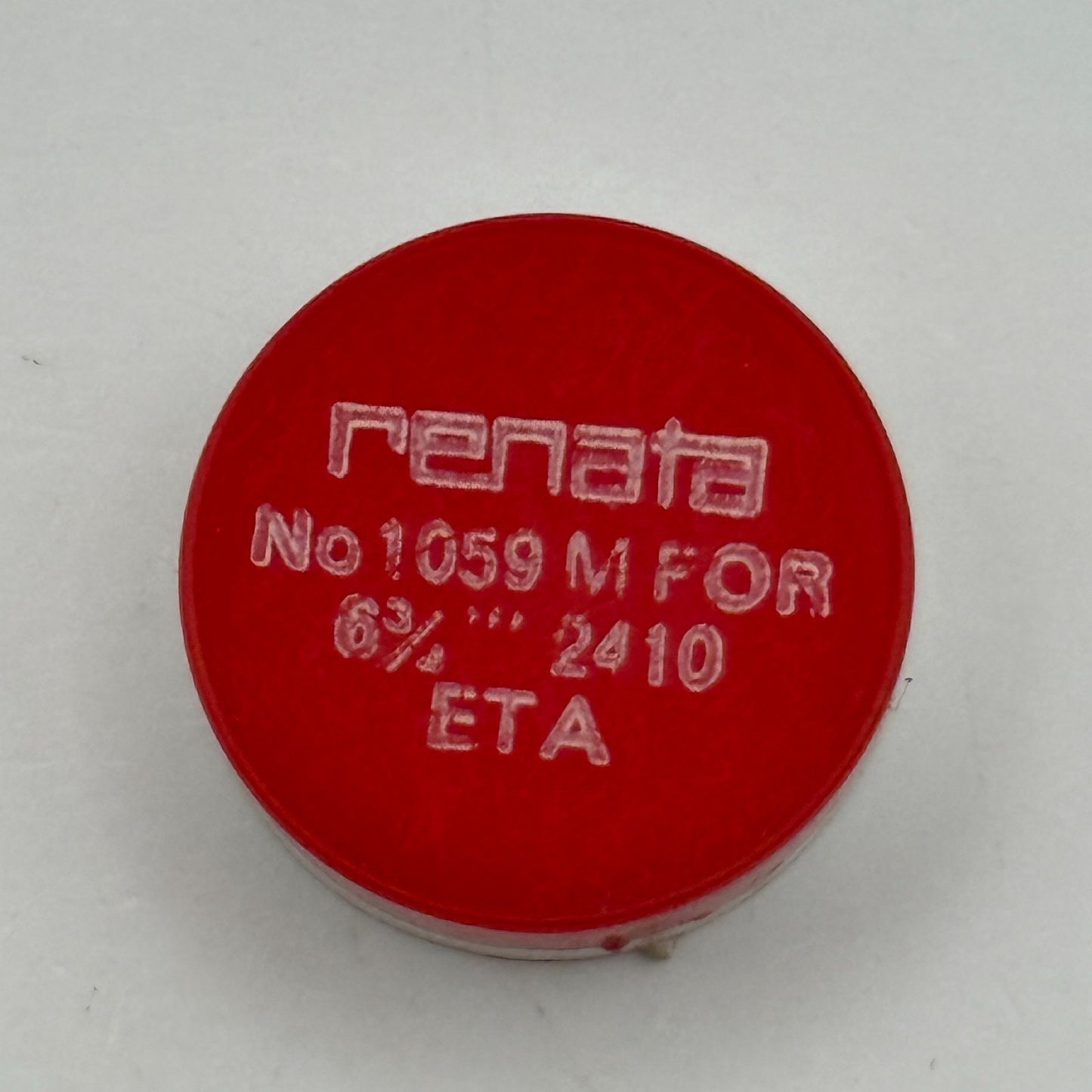 ETA 2410 Balance Wheel Complete And Spring 6 3/4''' 1059 M Watch Movement Parts 