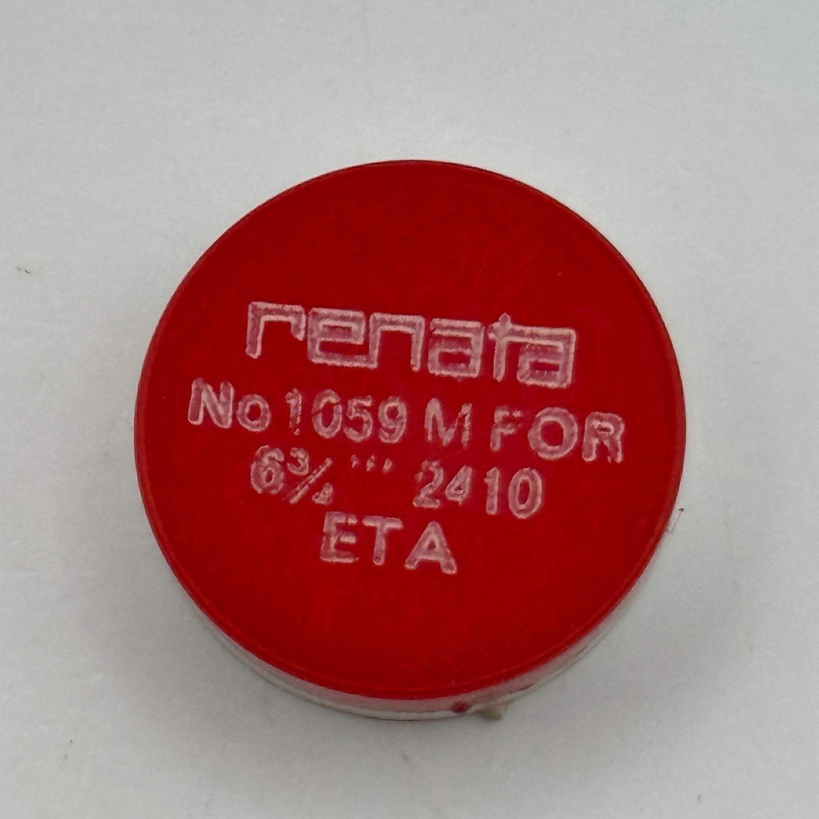 ETA 2410 Balance Wheel Complete And Spring 6 3/4''' 1059 M Watch Movement Parts 