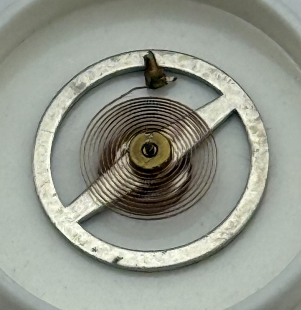 BFG 866 Balance Wheel Complete And Spring Renata 65 Watch Movement Parts NOS 