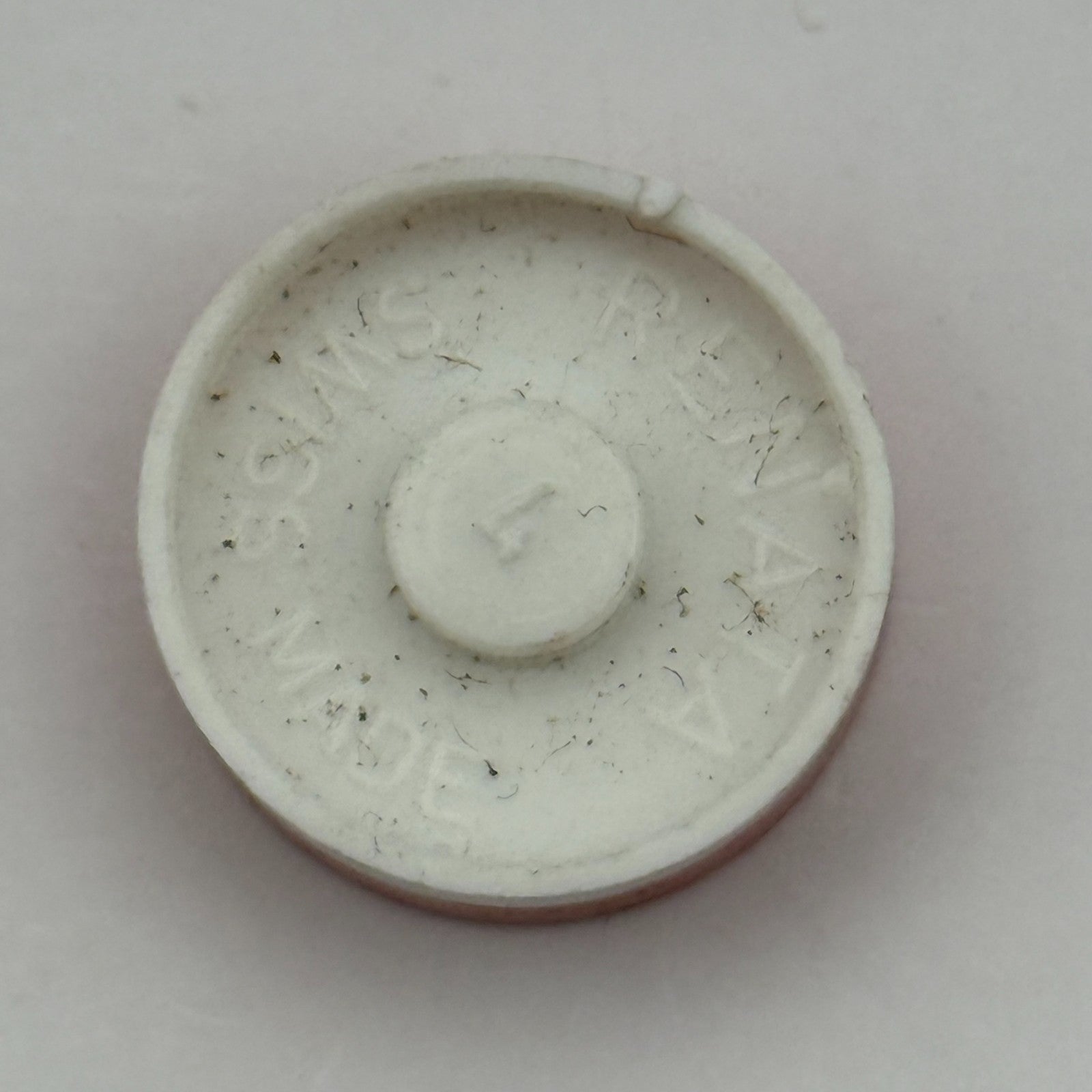 ST 1686 1786 Balance Wheel Complete And Spring 1115 M Watch Movement Parts NOS